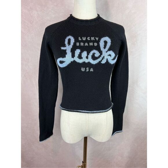 Lucky Brand 100% Merino Wool Sweater Size Small - Picture 1 of 6